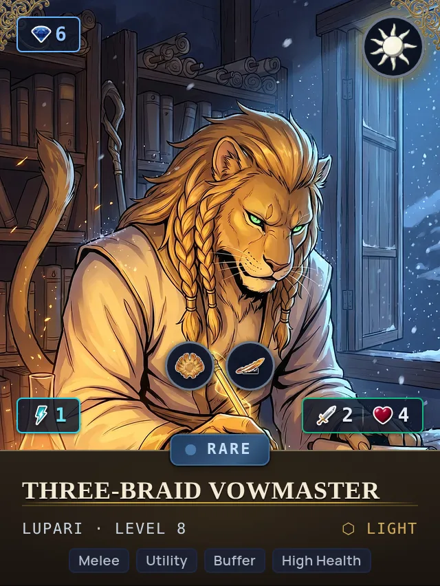 Three-Braid Vowmaster
