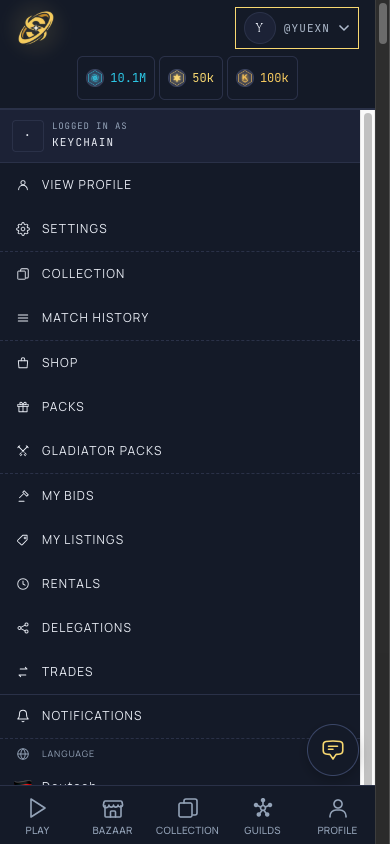 A cleaner top nav on desktop and mobile