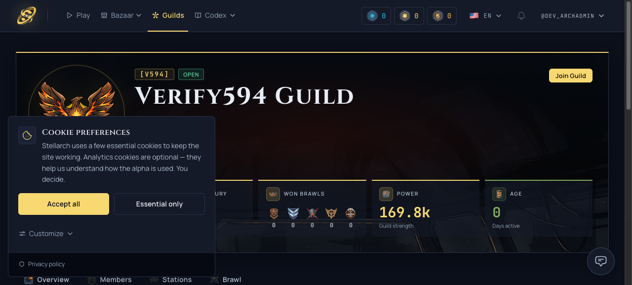 Issue #594 screenshot